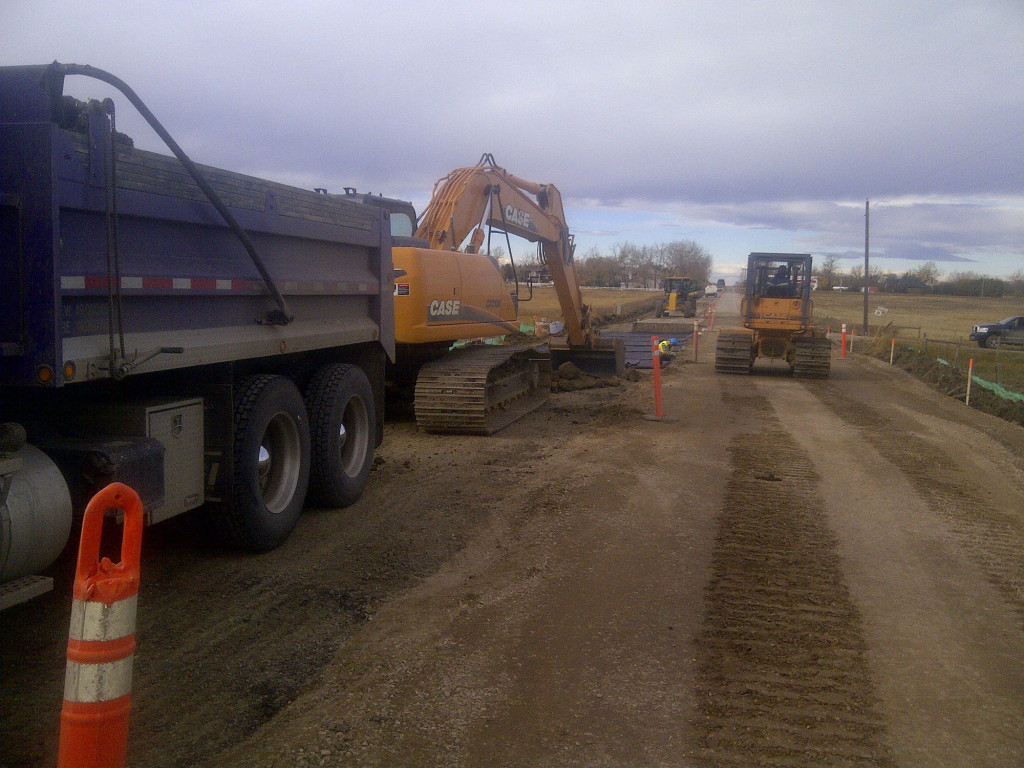 road work High River
