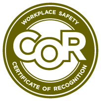 COR Certification Blackie Site Works